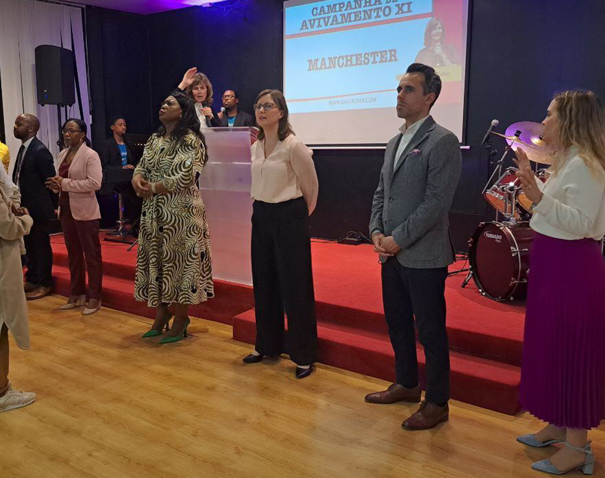 Campanha de Avivamento, Manchester, Bispa Christel Abril 2023