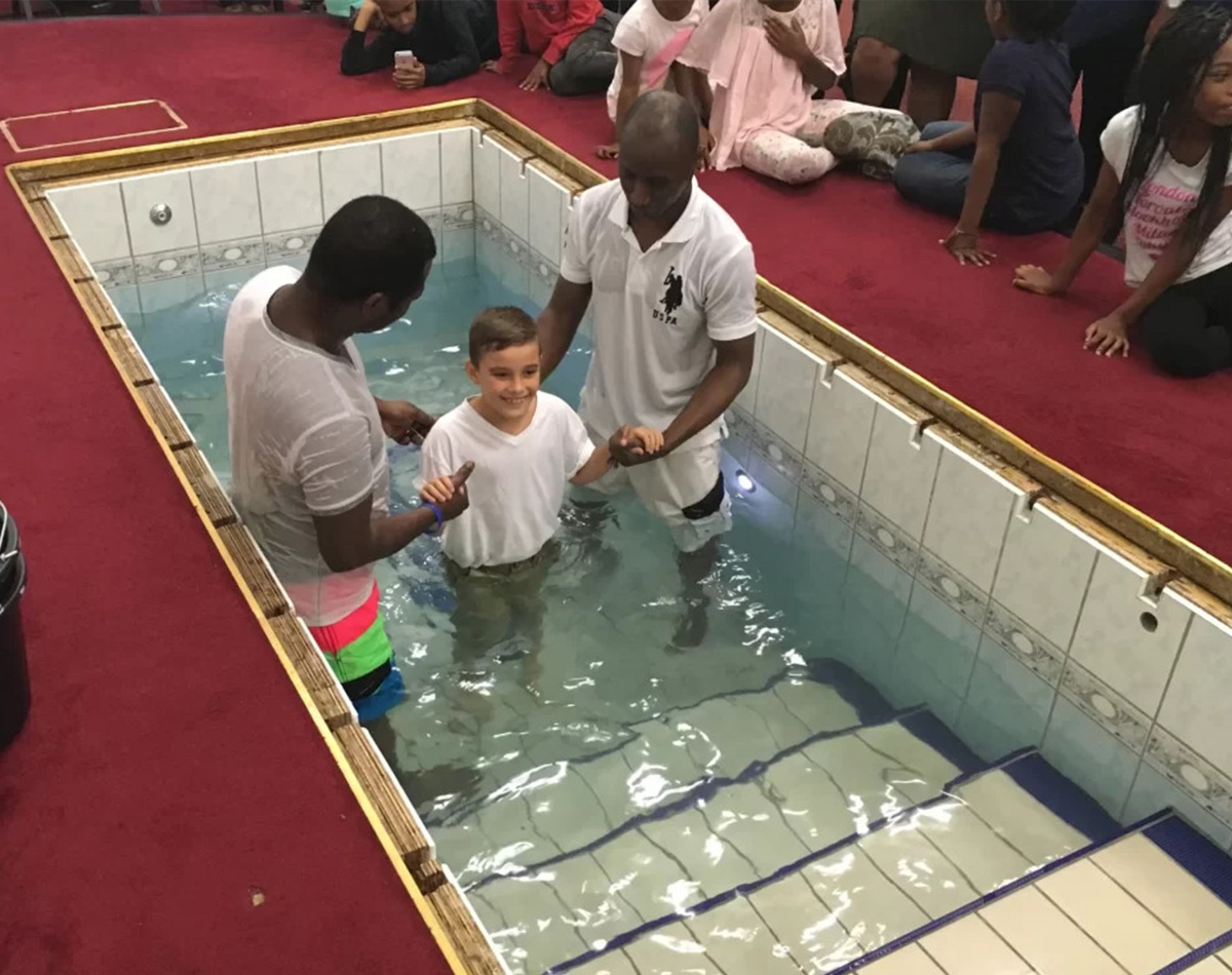 Batismo nas águas – Londres – 2019