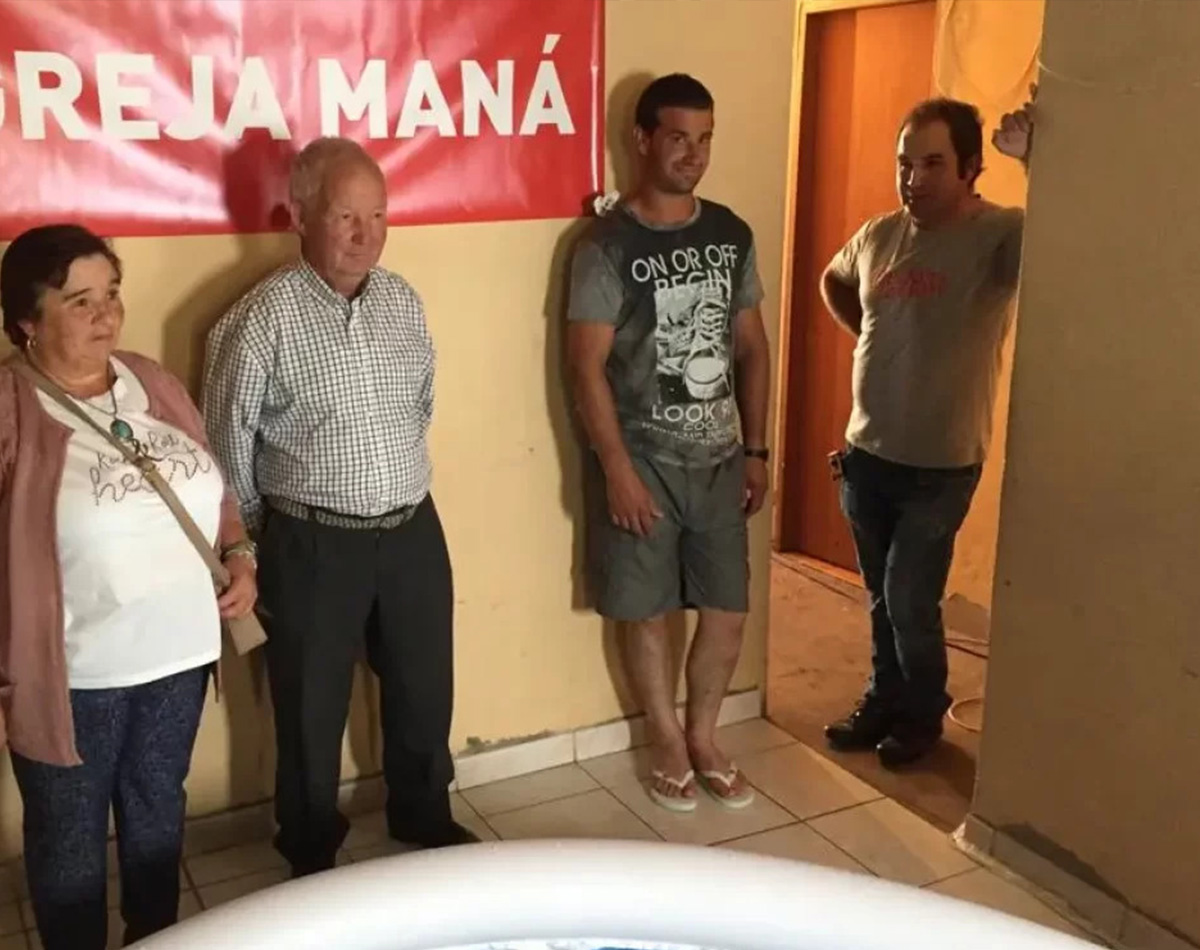 Batismo nas águas em Algodres – 2018