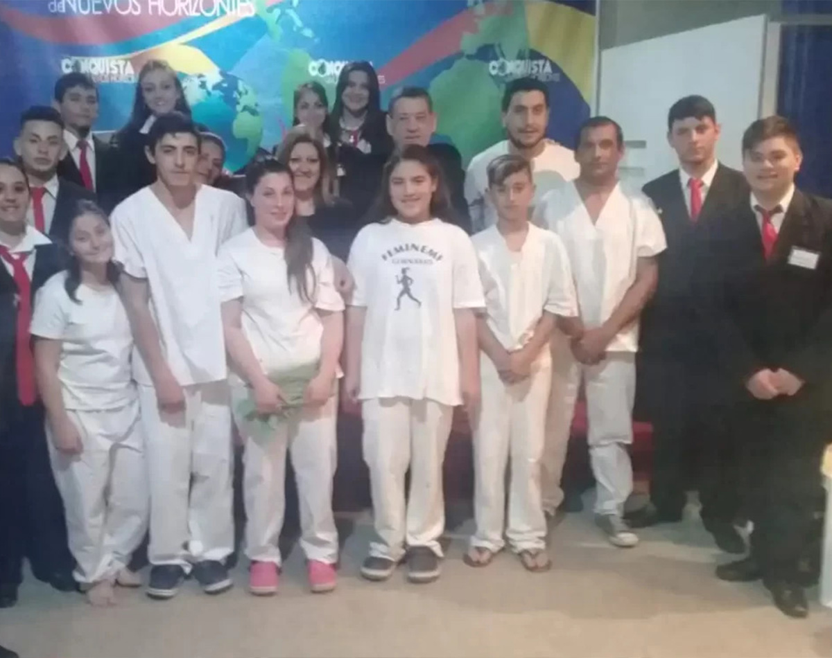 Batismo nas águas Buenos Aires – Junho – 2018