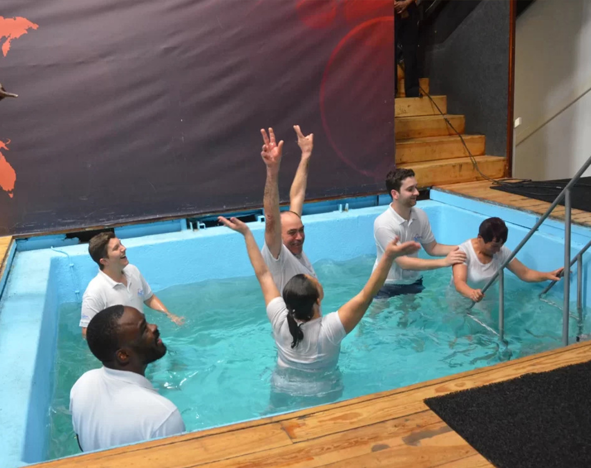 Batismo nas águas em Alvalade – Junho – 2018