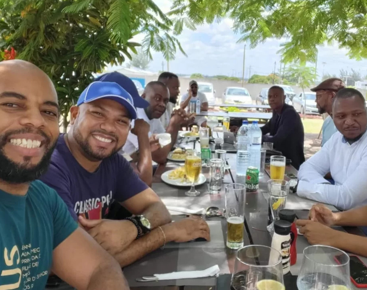 Visita dos HN – Obras da igreja