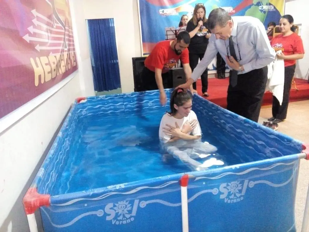 Batismo nas águas em Córdoba – Dezembro – 2018