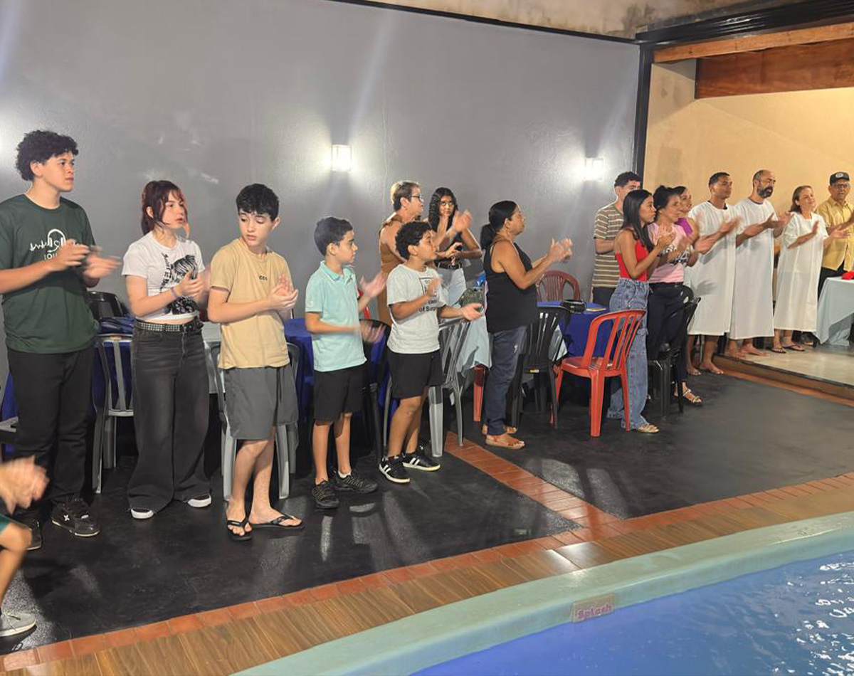 Batismos nas águas Janeiro 2026