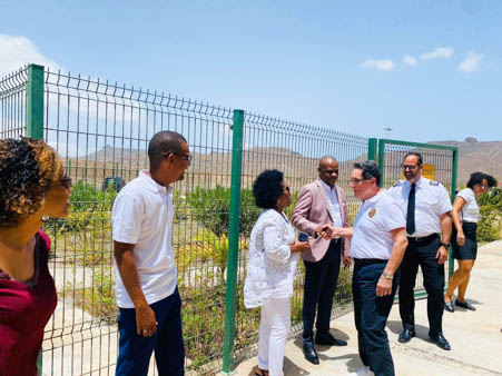 CHEGADA APÓSTOLO A CABO VERDE