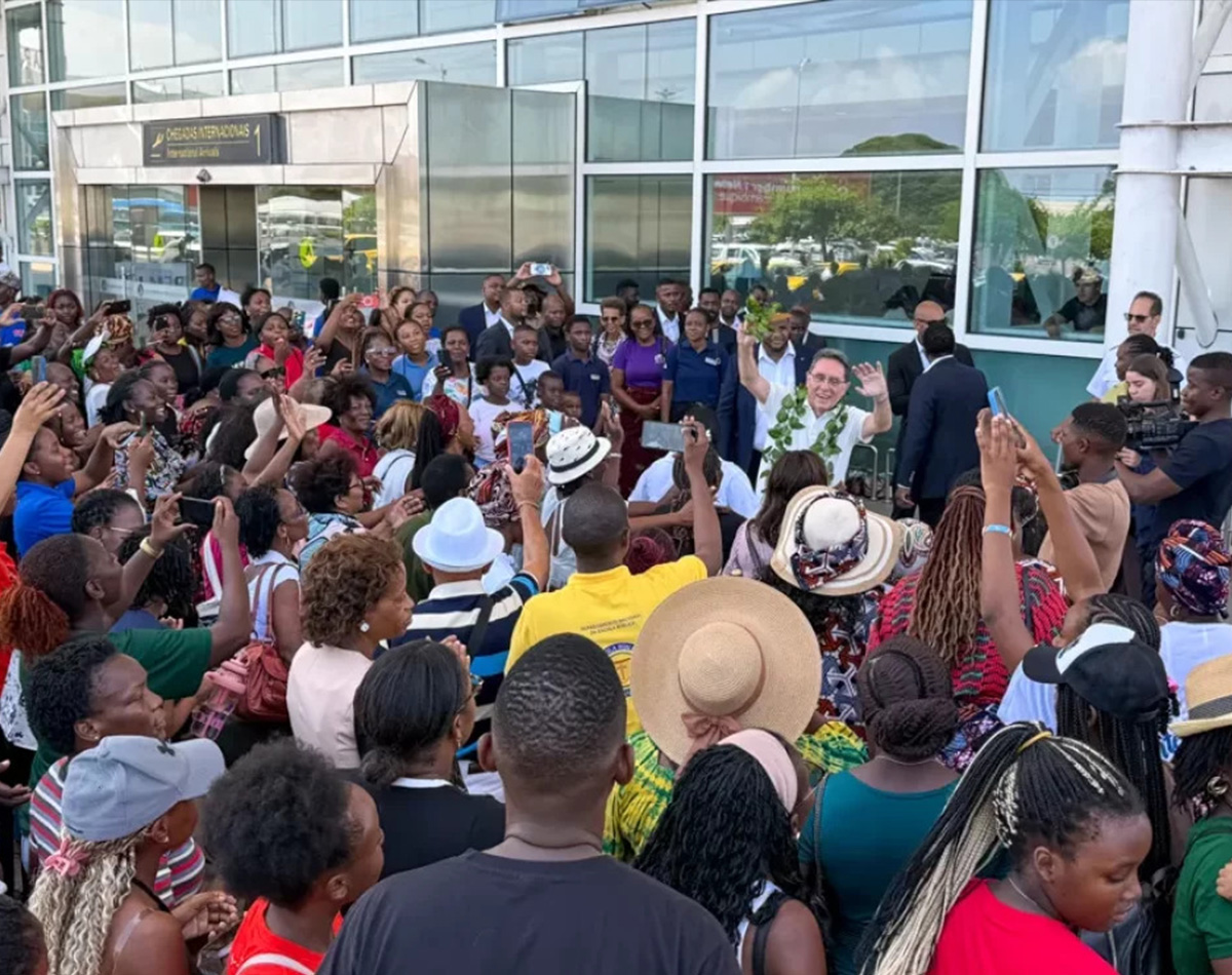 Chegada do Apóstolo – Moçambique