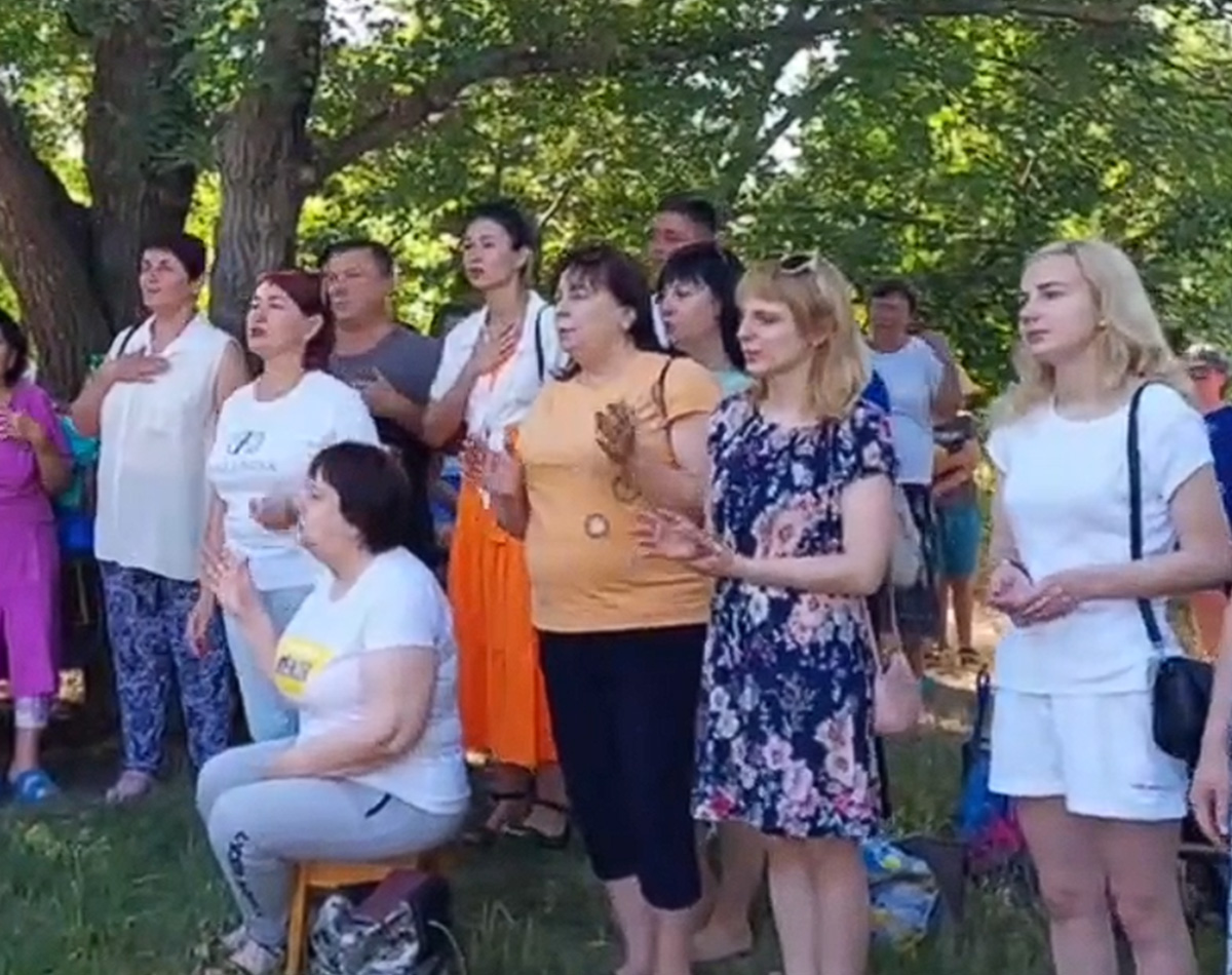 Batismo nas águas – Ucrânia