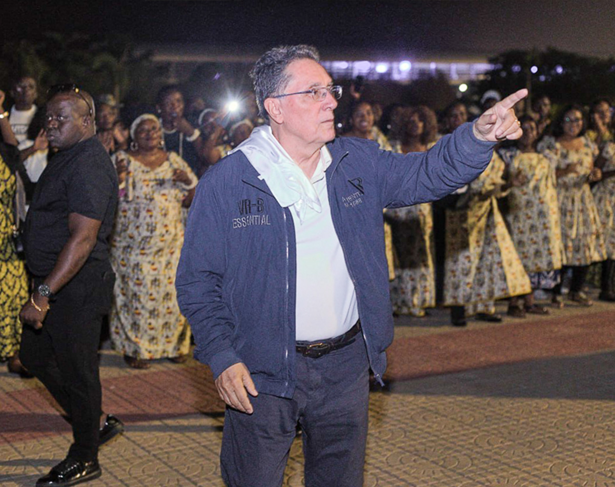 Chegada – Angola