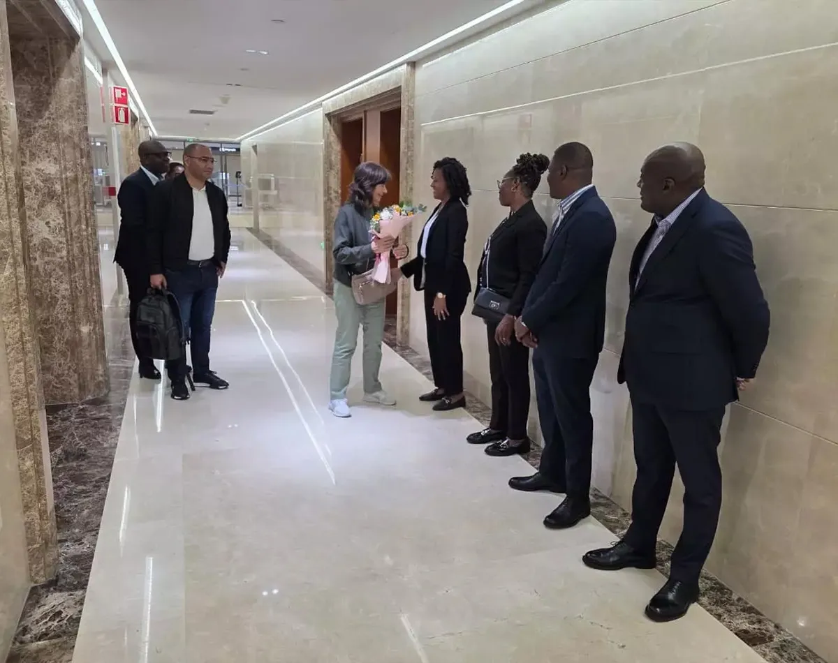 Chegada Bispa Christel – Luanda
