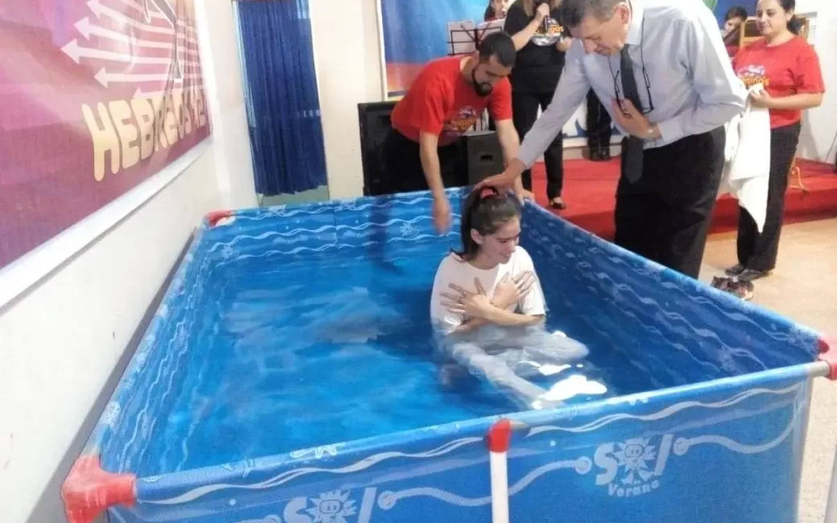 Batismo nas águas em Córdoba – Dezembro – 2018