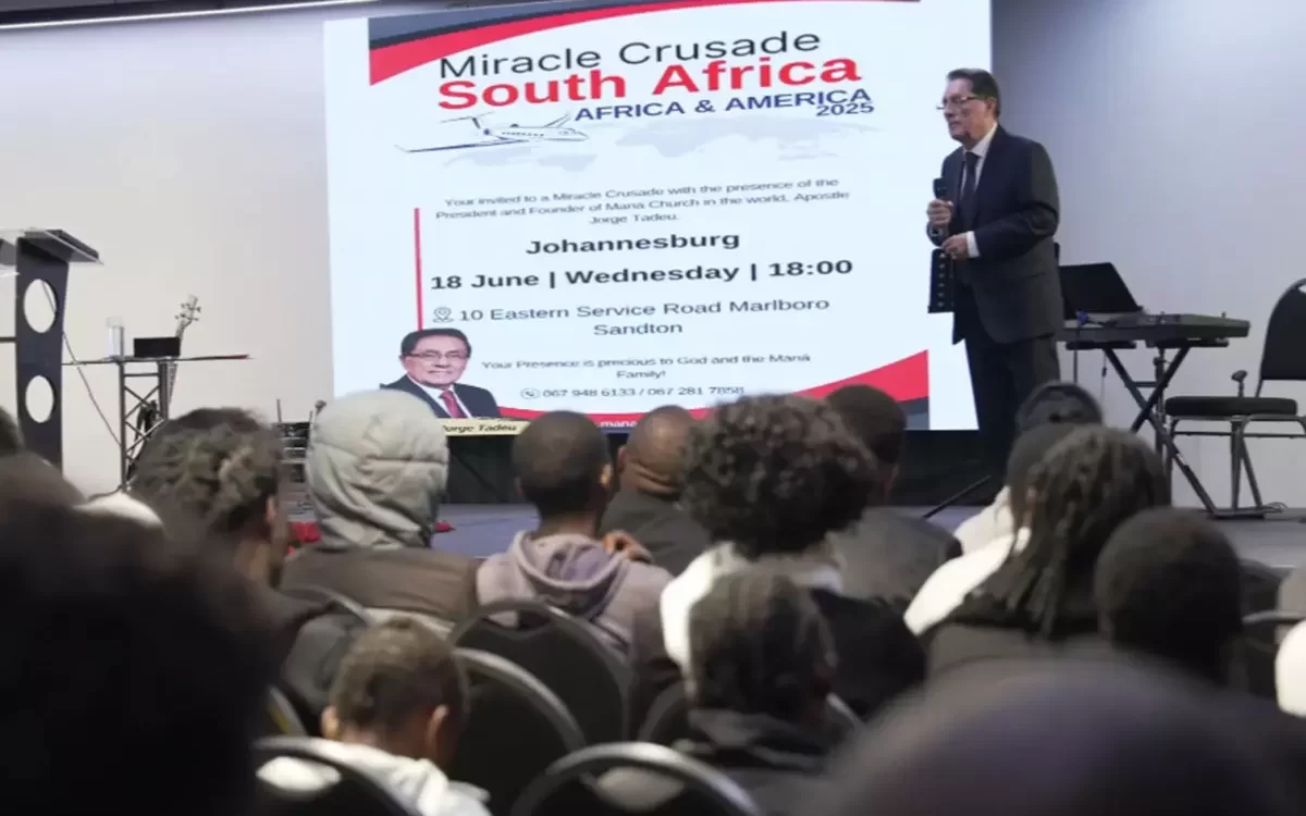 Viagem Apostólica Jun25-África do Sul