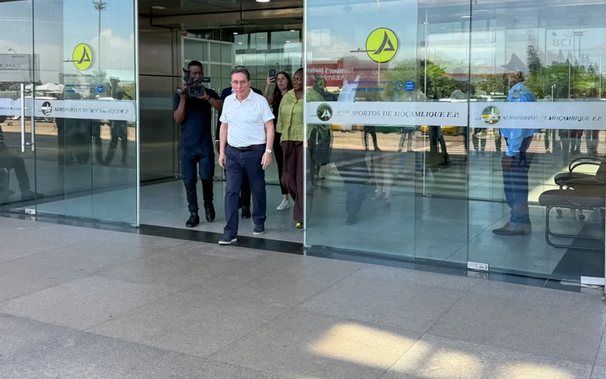 Chegada a Moçambique