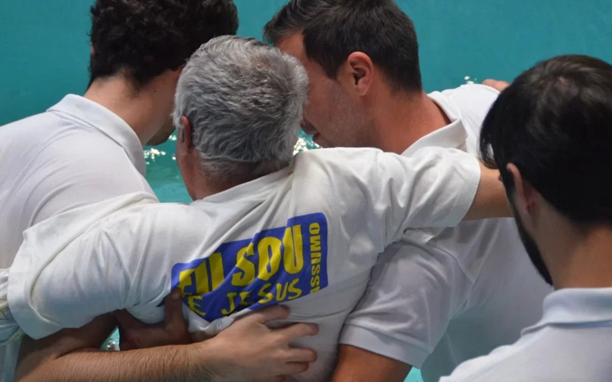 Batismo nas águas em Alvalade – Maio – 2018