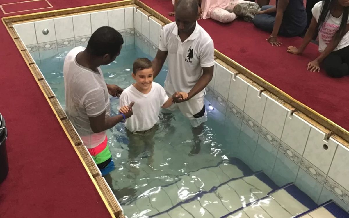 Batismo nas águas – Londres – 2019