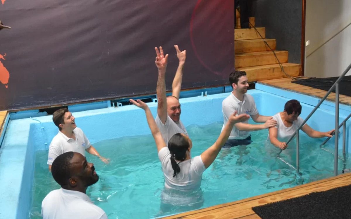 Batismo nas águas em Alvalade – Junho – 2018