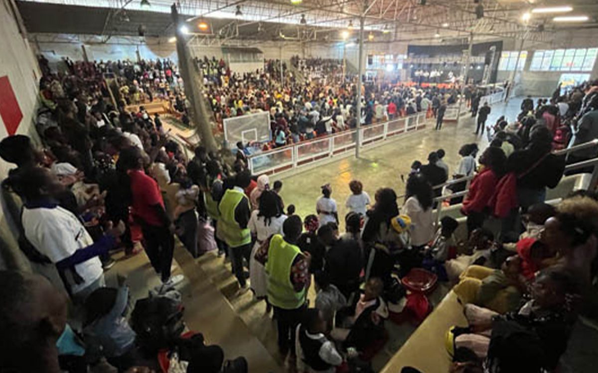 CAMPANHA NO PAVILHÃO DO BENFICA NO LUBANGO – HUILA – DIA 24 JUN 2023