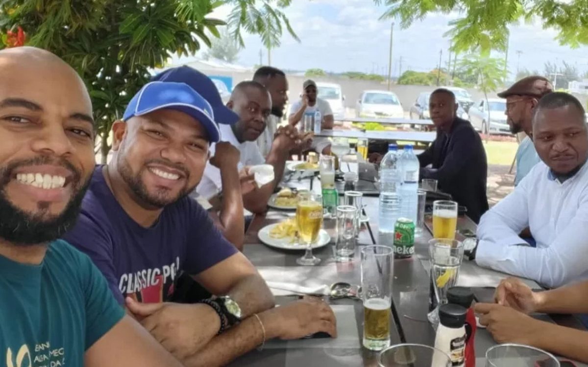 Visita dos HN – Obras da igreja