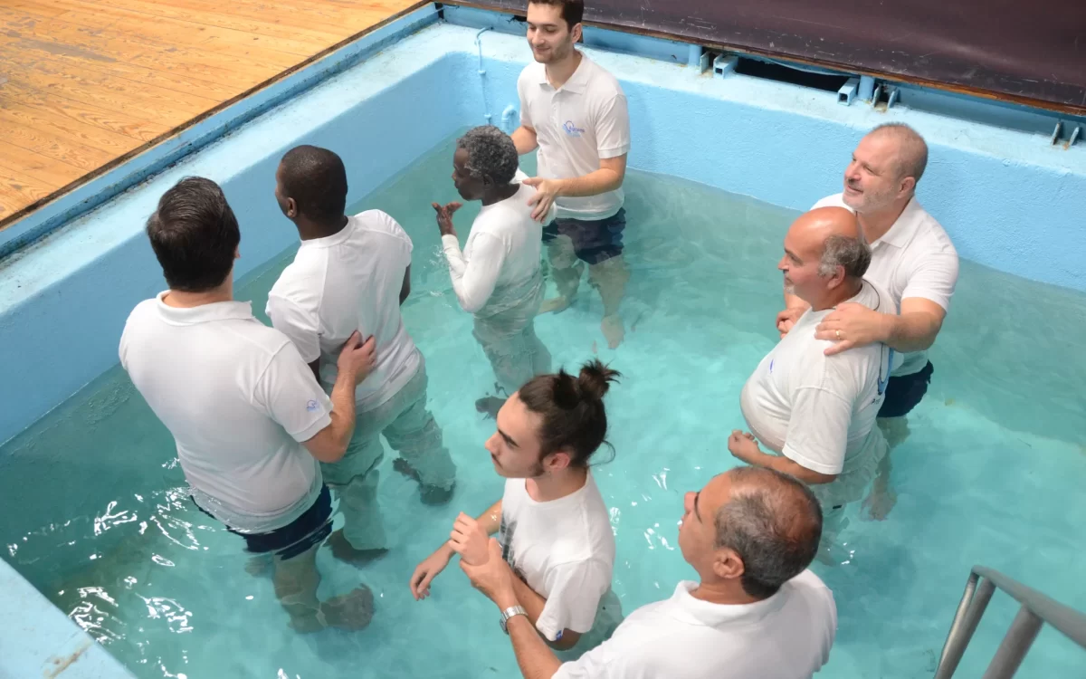 Batismo nas águas em Alvalade – Novembro – 2018